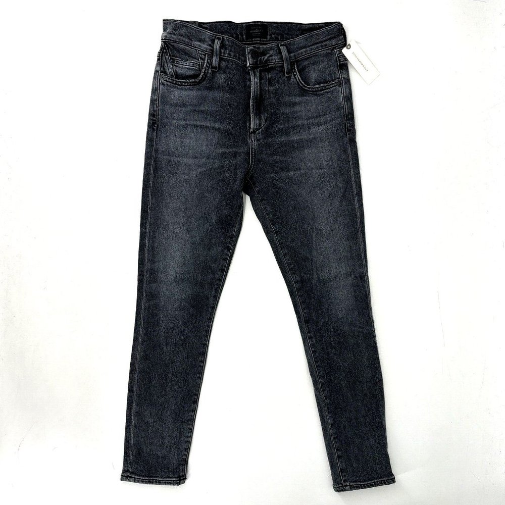 Citizens of Humanity Rocket Ankle Skinny Jeans Dark Gray Size 25 NWT $119‎